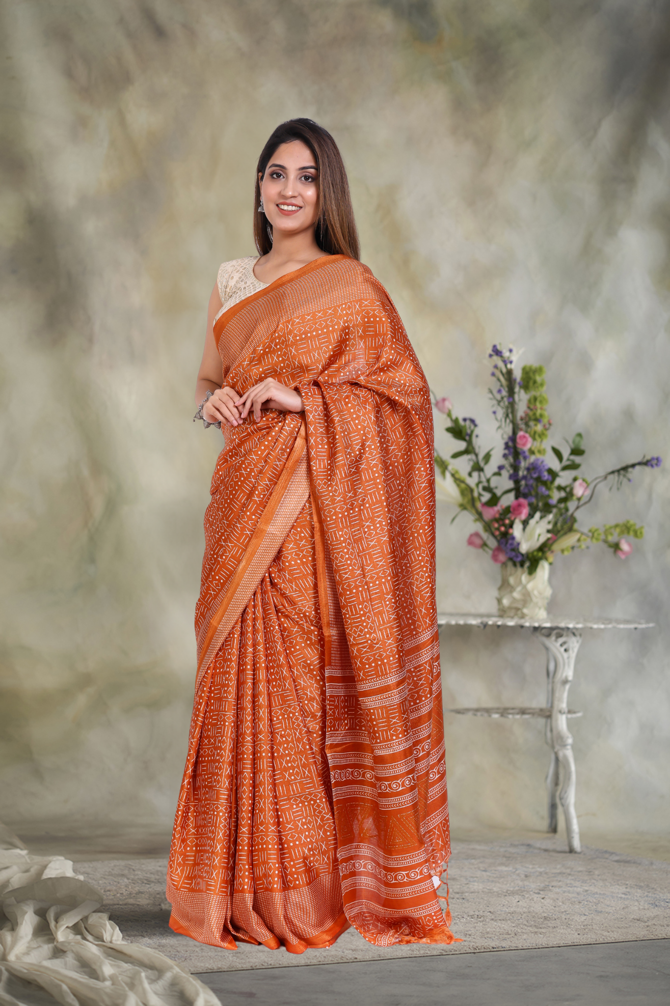 Celestial Silk Saree