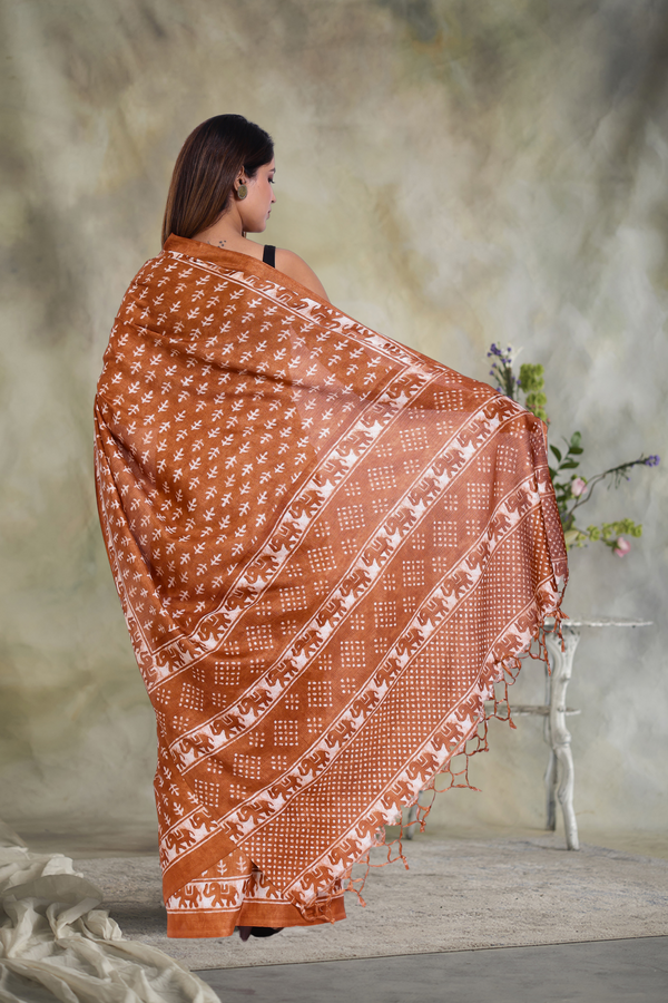 Ivory Grace Saree