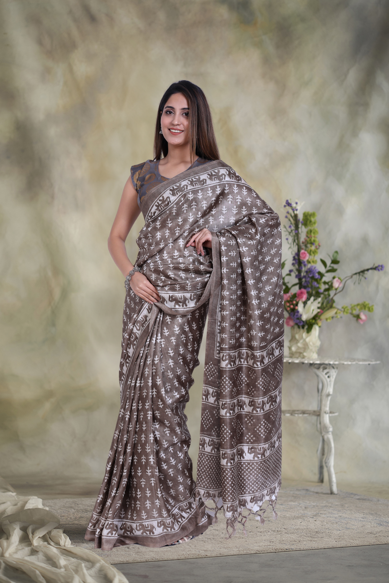 Ivory Grace Saree