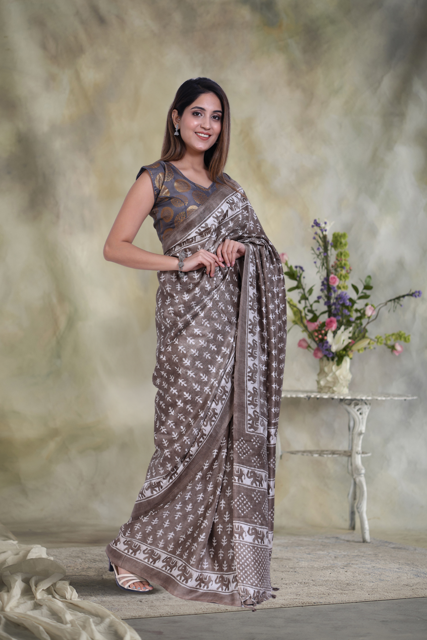 Ivory Grace Saree