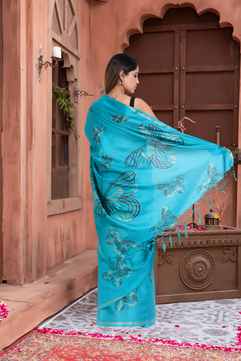 Opulence: Butterfly Malbari Silk Collection