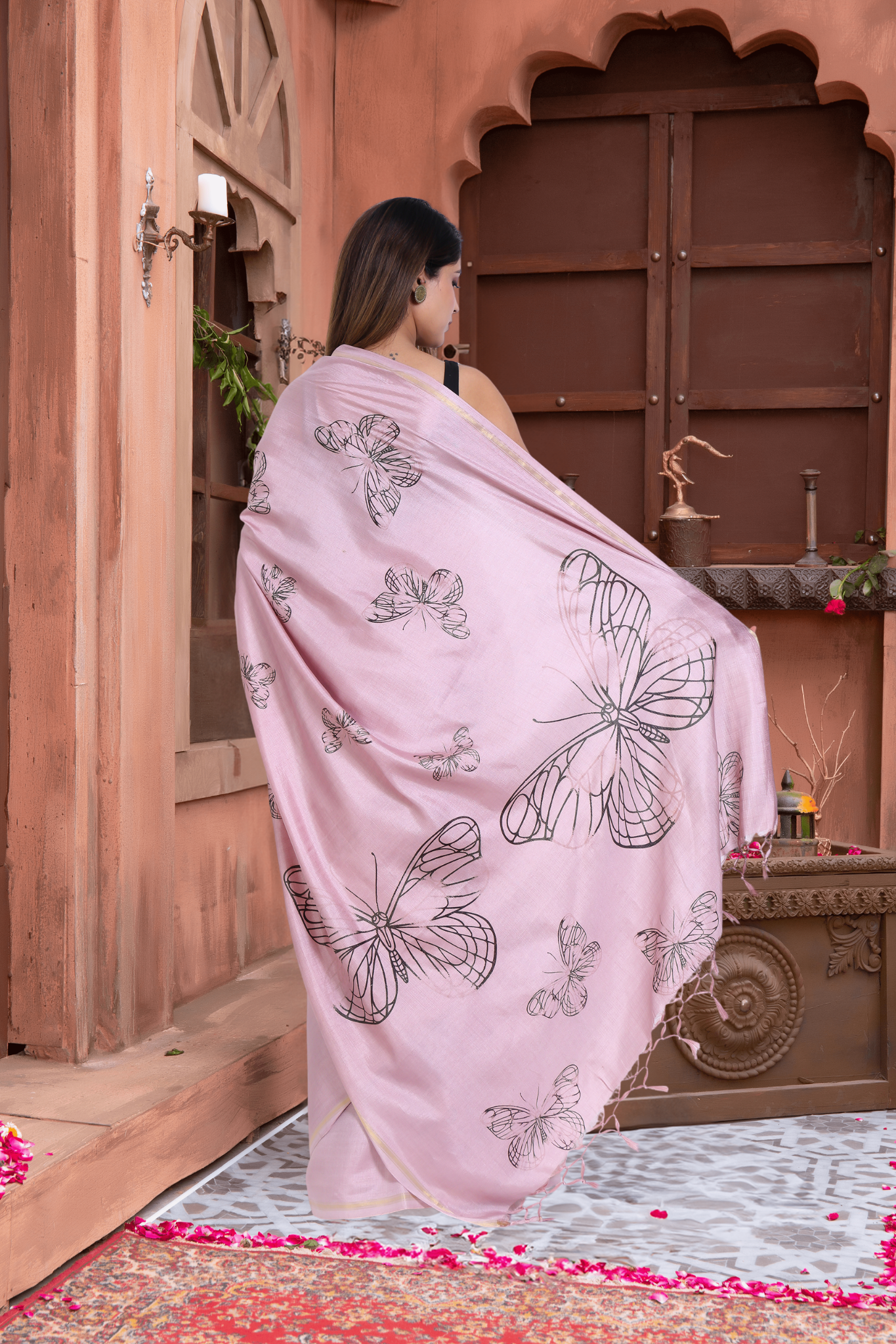 Opulence: Butterfly Malbari Silk Collection