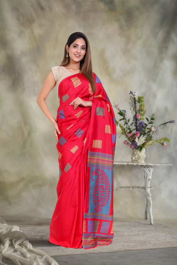 Soundarya: Bishnupuri Silk Saree