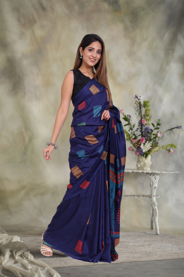 Soundarya: Bishnupuri Silk Saree